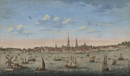 Vista Prospettica Orientale di Filadelfia, 1778
