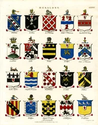 Stemmi dei baronetti britannici; tavola LXXVII