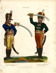 Stili di scherma: Guardia a mezzo cerchio e Guardia di San Giorgio