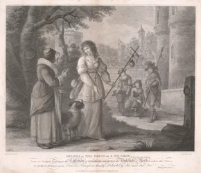 Elena in abito da pellegrina - "Tutto è bene quel che finisce bene," Atto III, Scena V