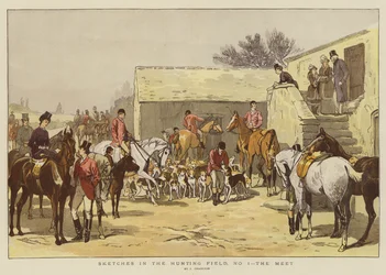 Schizzi nel campo di caccia, n. 1, l