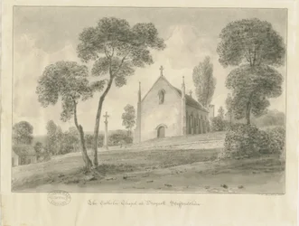 Cresswell - cappella cattolica di Draycott-in-the-Moors, 1841