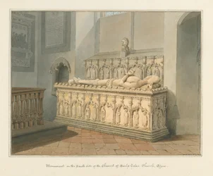 Essex - Chiesa di Earls Colne - Monumento