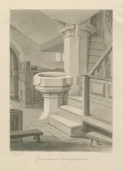 Fonte nella Chiesa di Cannock