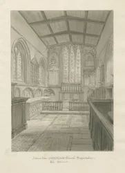 Interno della Chiesa di Blithfield