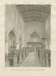 Interno della Chiesa di Blithfield
