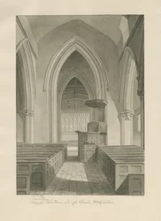Interno della Chiesa di Leigh