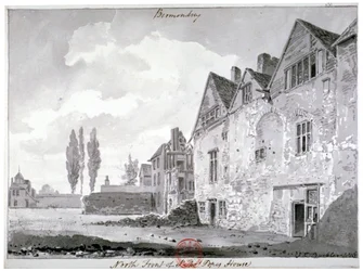 Fronte Nord di Bermondsey House, Londra