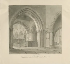 Stafford - Interno della Chiesa di St. Mary