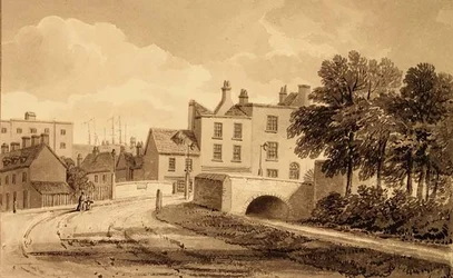 Vista del Ponte del Mulino, Bermondsey