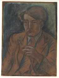 Studio preliminare per il ritratto del pittore e grafico Søren Hjorth Nielsen