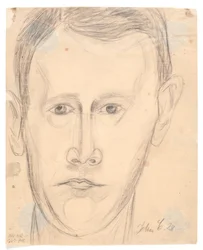 Autoritratto di fronte