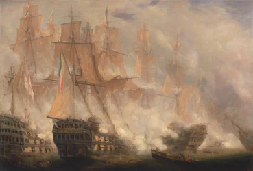 La battaglia di Trafalgar