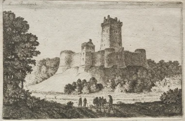 Castello di Borthwick da est