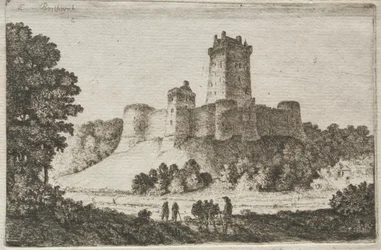 Castello di Borthwick da est