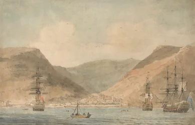 Veduta di Jamestown, Sant