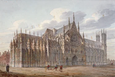 Abbazia di Westminster, Londra, 1816