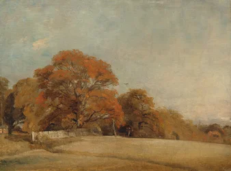 Paesaggio autunnale a East Bergholt, c. 1805-08