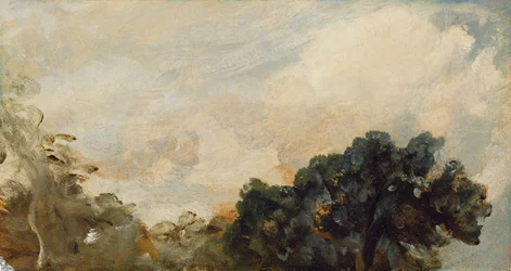 Studio di Nuvole con Alberi, 1821