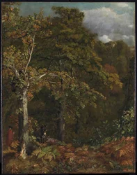 Bordo di un bosco, intorno al 1816