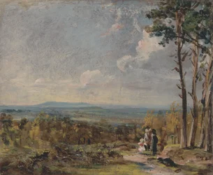 Hampstead Heath in direzione di Harrow