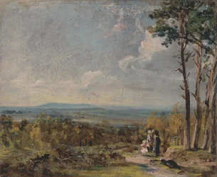 Hampstead Heath guardando verso Harrow