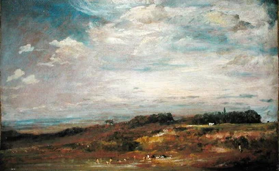 Hampstead Heath con bagnanti