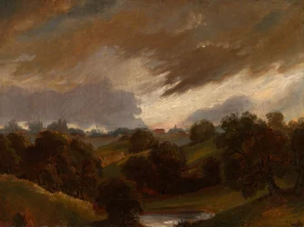 Hampstead, cielo tempestoso