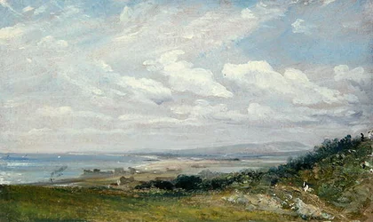 Baia di Shoreham vicino a Brighton
