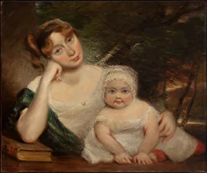 Sophia Lloyd e bambino