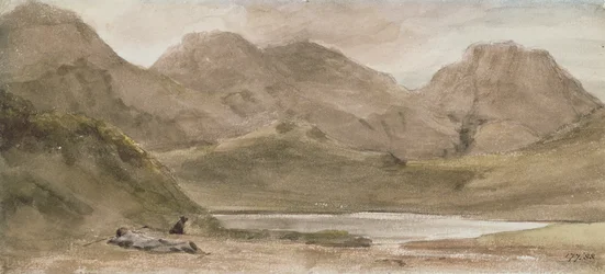 Sty Head Tarn, 12 ottobre 1800