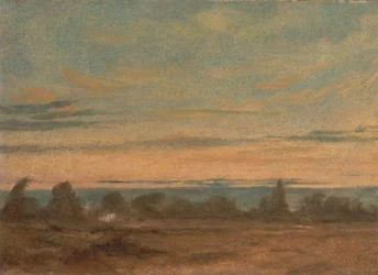 Estate - Paesaggio serale, ca. 1825