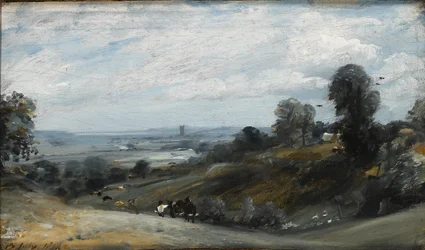 La valle di Dedham da Langham, 1812