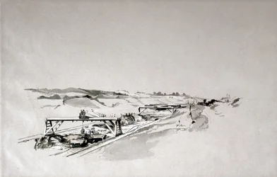 Taglio di Blisworth, Northamptonshire, settembre 1838