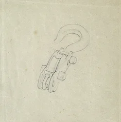 Blocco e gancio, c.1835-38
