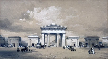 Arco di Euston, aprile 1838