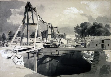Grande pozzo di ventilazione e attrezzatura, Tunnel di Kilsby, 15 luglio 1837
