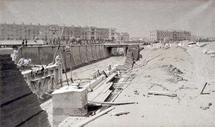 Ponte di Hampstead Road, dal lato di Camden, 11 agosto 1836