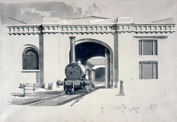 Casa della Locomotiva, Camden Town, 1839