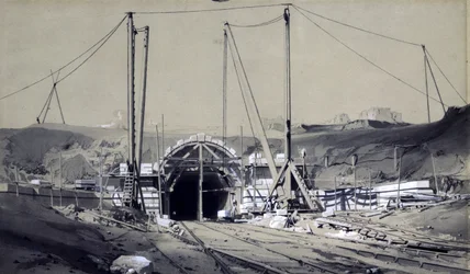 Tunnel di Primrose Hill, aprile 1837
