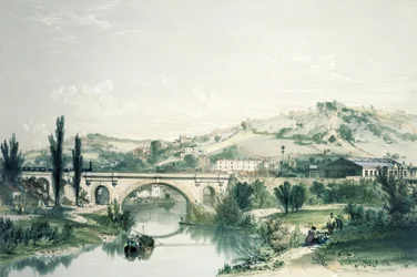 Ponte e stazione di St. James, Bath