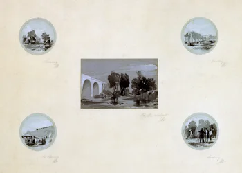 La pulizia, costruzione, livellamento e apertura della LBR, c.1838