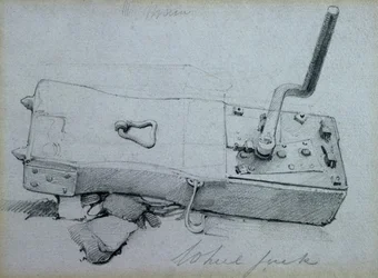 Martinetto per ruote, anni 1830