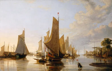 La festa acquatica di Yarmouth, c1821