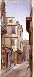 Residenza del padre di Anna Bolena, Great St Helens, Londra, 1883