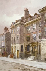 Veduta di Mansell Street, Londra, 1886