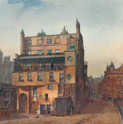 Vista di una casa, Cecil Street, Westminster, Londra, 1882