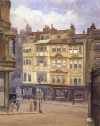 Veduta dei numeri 164-165 Strand, Westminster, Londra