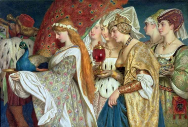 Portare il pavone, 1869