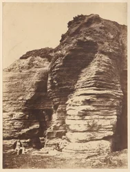 Rocce a Livermead vicino a Torquay, Inghilterra, c. 1852